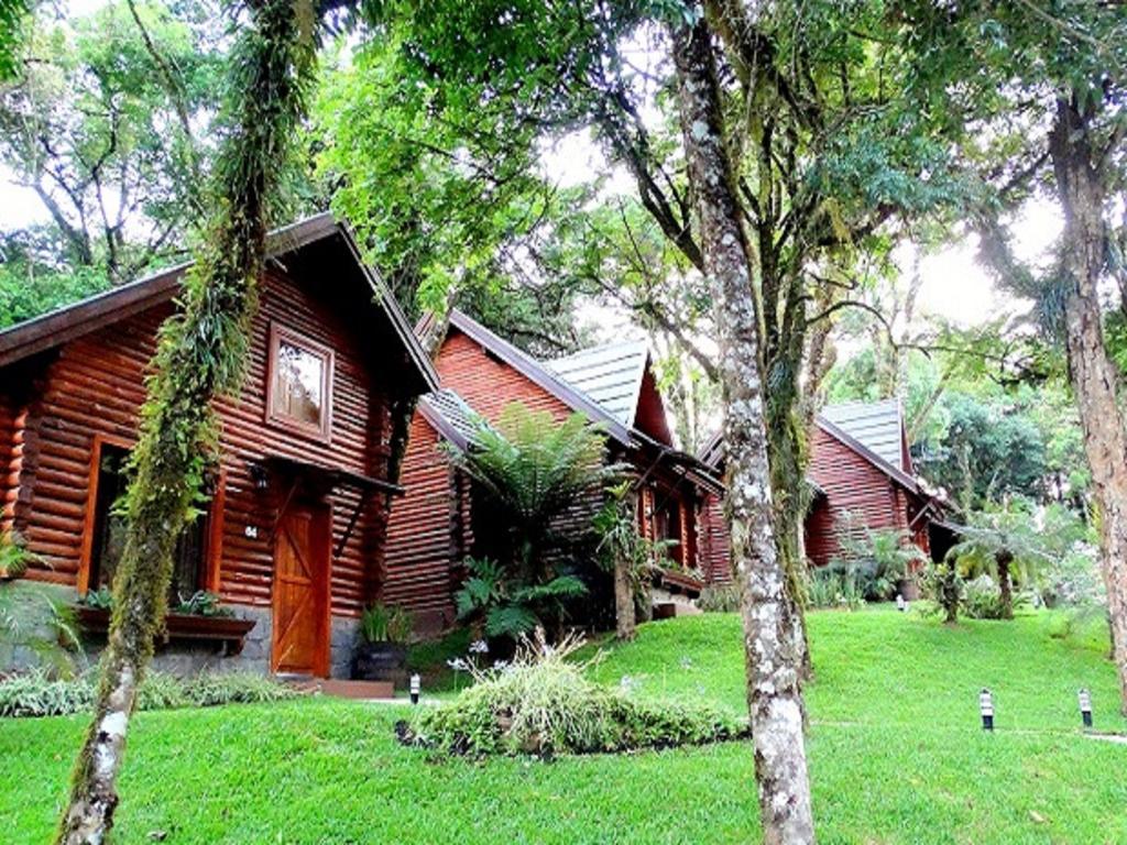 Pousada Chales Da Montanha กรามาโด ภายนอก รูปภาพ